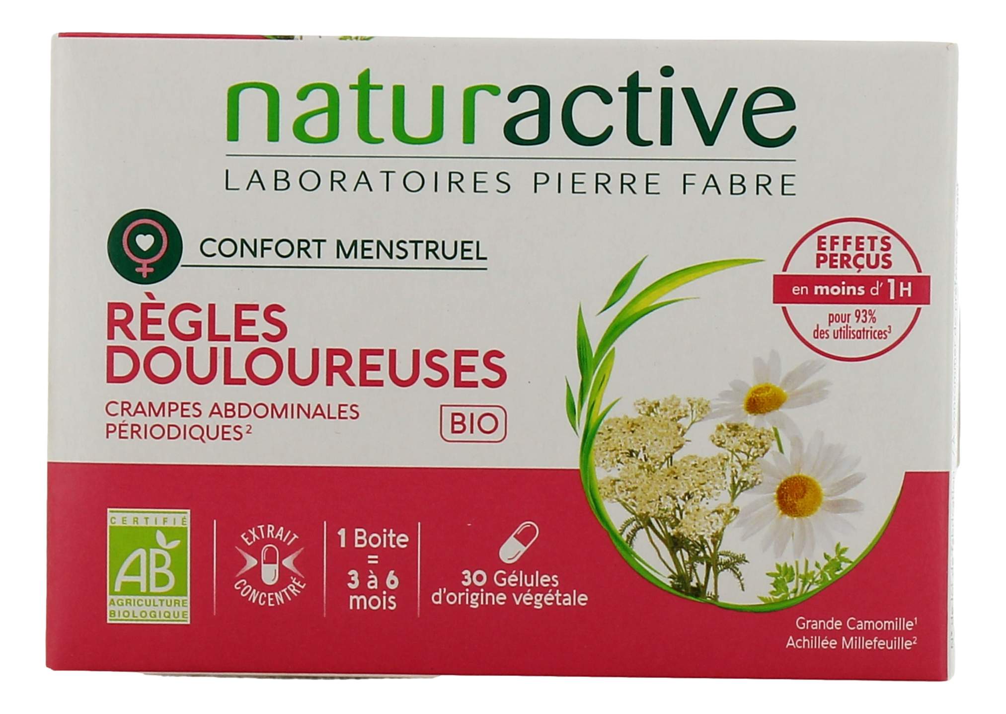 REGLES DOULOUREUSES BIO NATURACTIVE