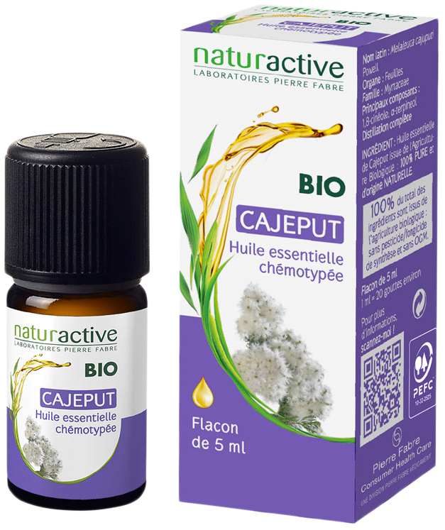 Naturactive huile essentielle bio cajeput 5 ml