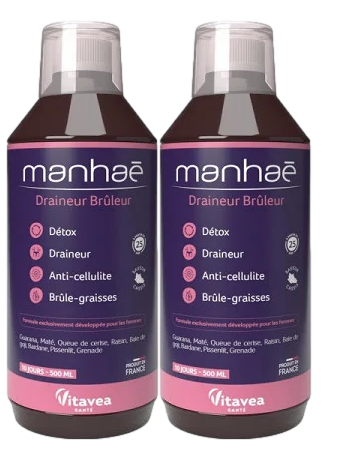 MANHAE DRAINEUR BRULEUR    2x250ml