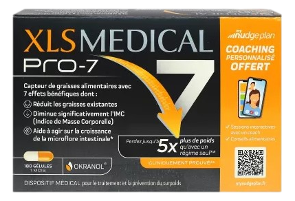 XL-S MEDICAL PRO 7 COACHING capteur de graisses alimentaires 